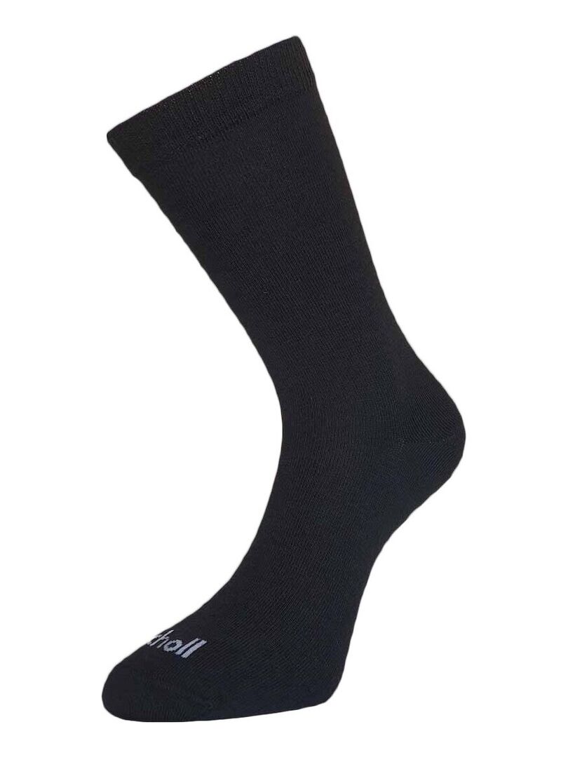 Lot de 3 Paires de Chaussettes tige longue Merino Ultra Fine Rosso Scholl Noir Bleu Gris - Kiabi