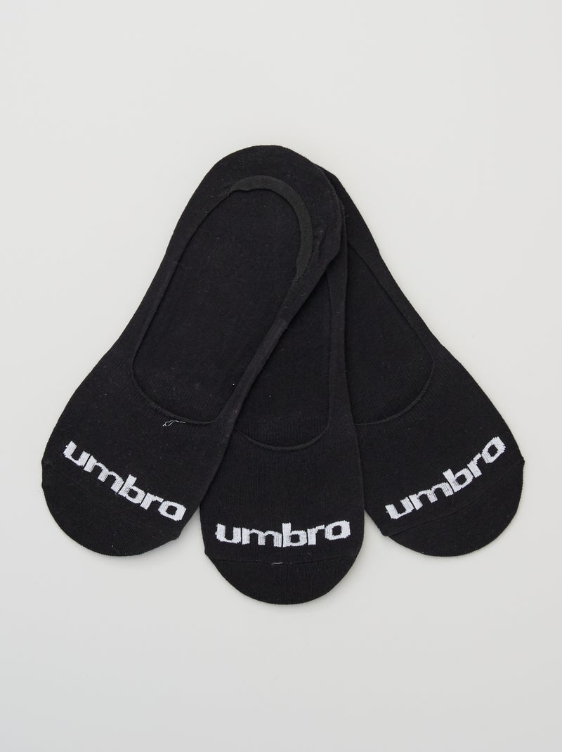 Lot de 3 paires de chaussettes 'Umbro' noir - Kiabi