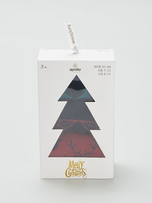 Lot de 3 paires de chaussettes - Kiabi