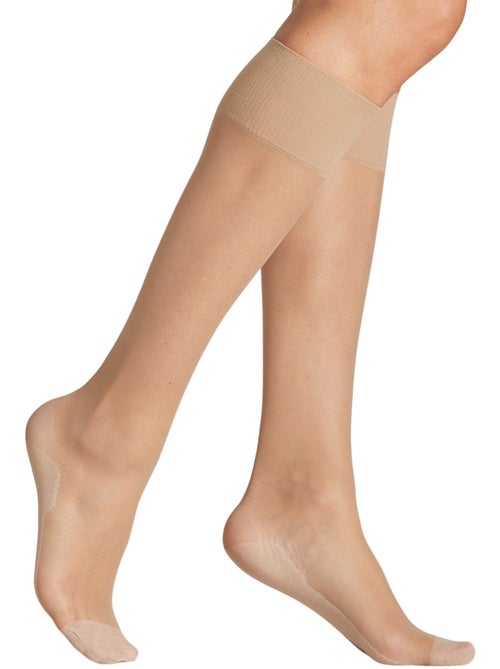 Lot de 3 paires de mi-bas 20 deniers - DAXON - Kiabi