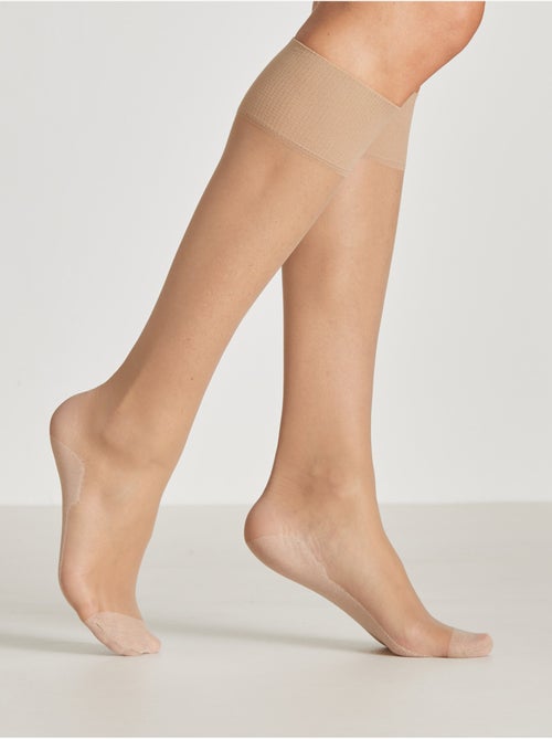 Lot de 3 paires de mi-bas 20 deniers - DAXON - Kiabi