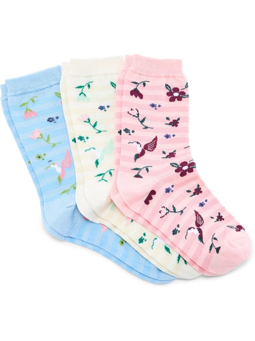 Lot de 3 paires de mi-chaussettes - DAXON - Kiabi