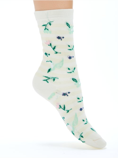 Lot de 3 paires de mi-chaussettes - DAXON - Kiabi