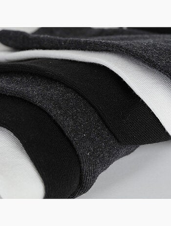 Lot de 3 Paires de Mi-Chaussettes Basique Coton
