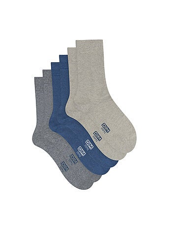 Lot de 3 Paires de Mi-Chaussettes Basique Coton