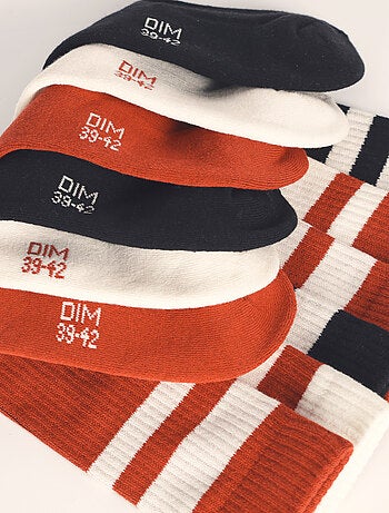 Lot de 3 paires de mi-chaussettes de sport EcoDim