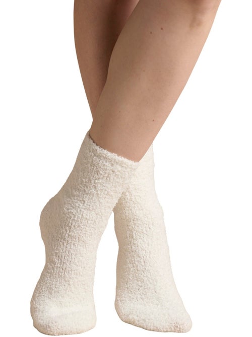 Lot de 3 paires de mi-chaussettes douces - DAXON - Kiabi