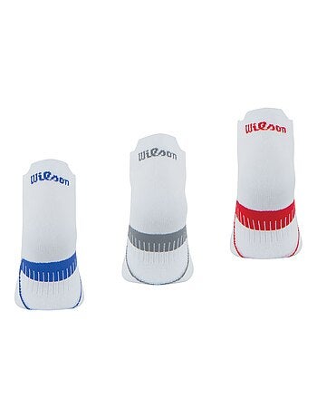 Lot de 3 paires de mi-chaussettes Homme Wilson