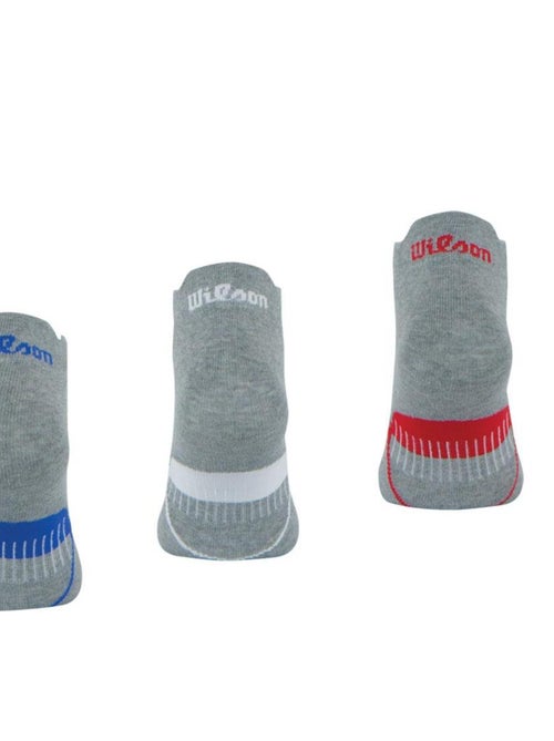 Lot de 3 paires de mi-chaussettes Homme Wilson - Kiabi