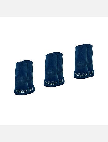 Lot de 3 paires de socquettes homme my petit prix athena