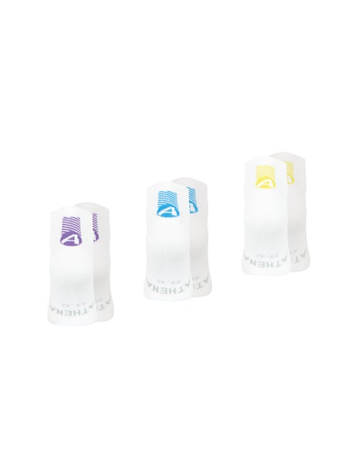 Lot de 3 paires de socquettes homme Training Dry Athena - Kiabi