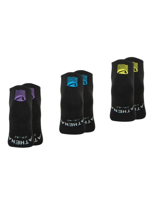 Lot de 3 paires de socquettes homme Training Dry Athena - Kiabi