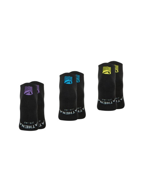 Lot de 3 paires de socquettes homme Training Dry Athena - Kiabi