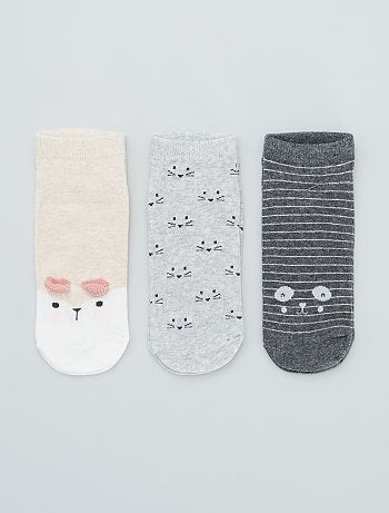 Lot de 3 paires de socquettes
