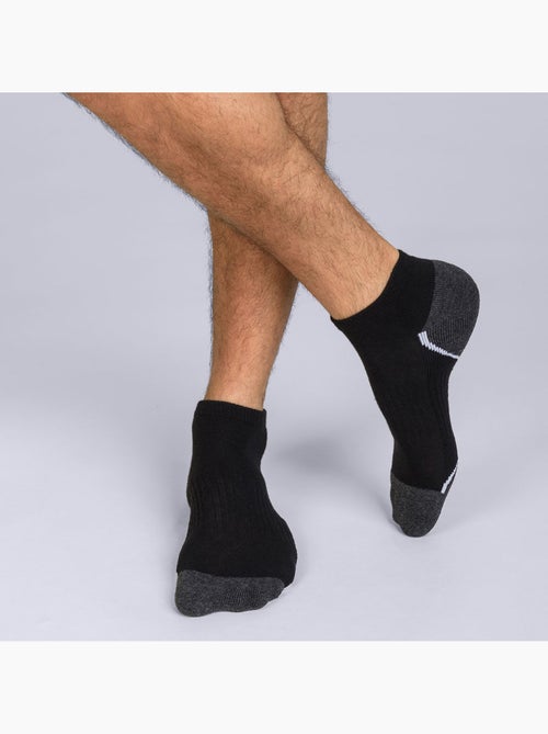 Lot de 3 Paires de Socquettes Sneakers Sport - Kiabi