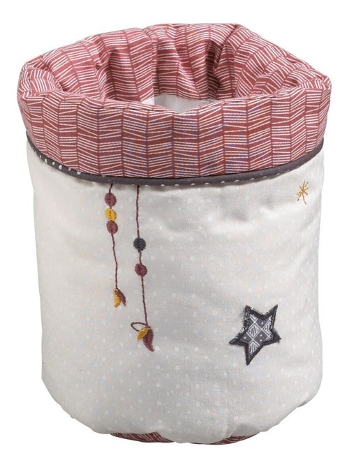Lot de 3 panières gigognes en tissu en coton - SAUTHON - Kiabi