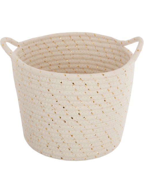 Lot de 3 paniers à anses en coton tressé BODHI - Kiabi