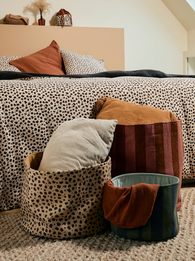 Lot de 3 paniers à linge - Kiabi Home BEIGE - Kiabi