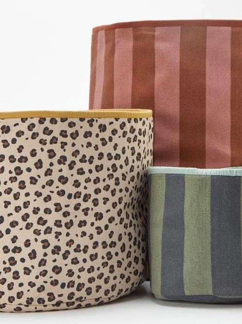 Lot de 3 paniers à linge - Kiabi Home - Kiabi