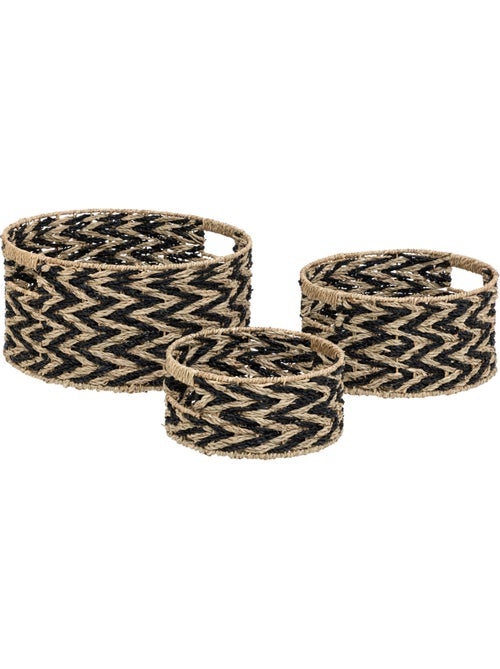 Lot de 3 paniers ANGIE - Kiabi