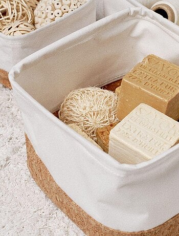 Lot de 3 paniers carrés SIMPLICITY