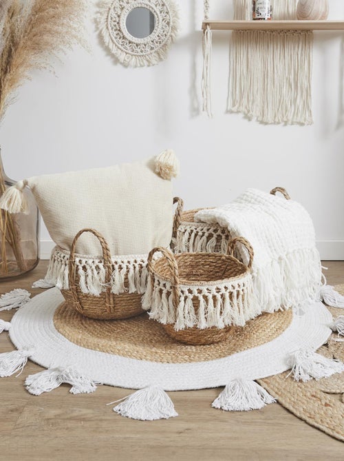 Lot de 3 paniers de rangement ADELAIDE - Kiabi