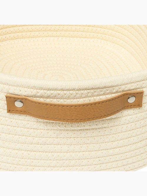 Lot de 3 paniers de rangement duo - Kiabi Lot de 3 paniers de rangement duo - Kiabi