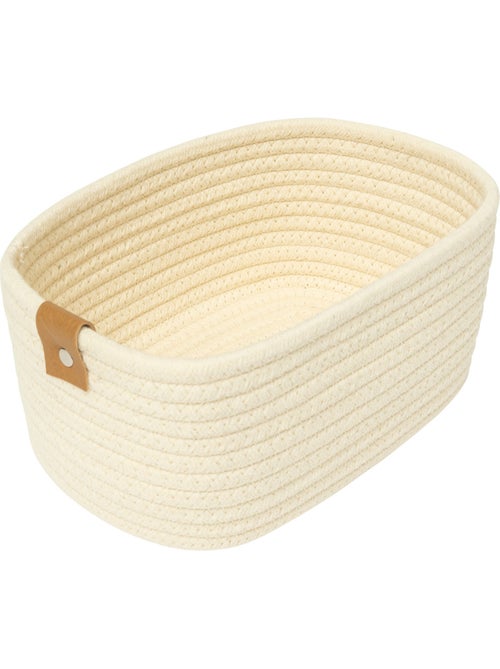 Lot de 3 paniers de rangement duo - Kiabi Lot de 3 paniers de rangement duo - Kiabi