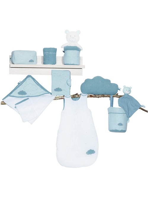 Lot de 3 paniers de rangement en coton - SAUTHON - Kiabi