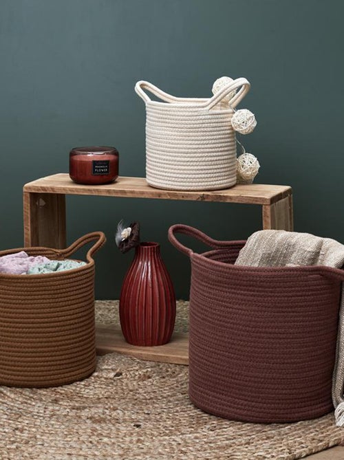 Lot de 3 paniers de rangement SAHARA - Kiabi