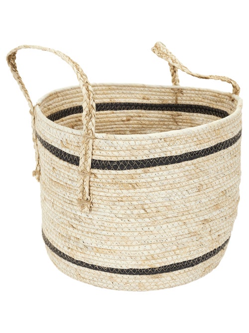 Lot de 3 Paniers en fibre de maïs - Kiabi