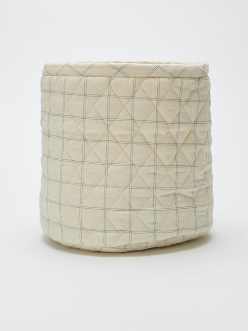 Lot de 3 paniers en tissu - Kiabi Home - Kiabi