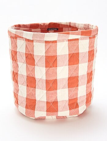 Lot de 3 paniers en tissu - Kiabi Home