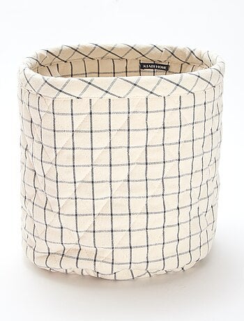 Lot de 3 paniers en tissu - Kiabi Home