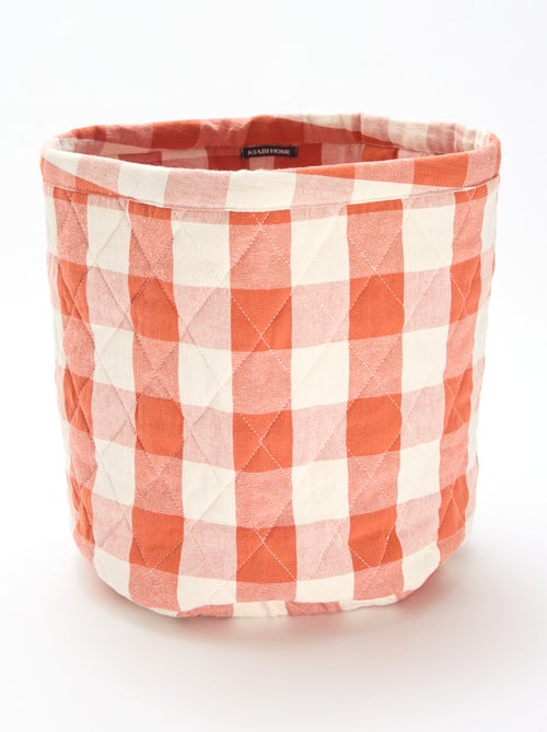 Lot de 3 paniers en tissu - Kiabi Home - Kiabi