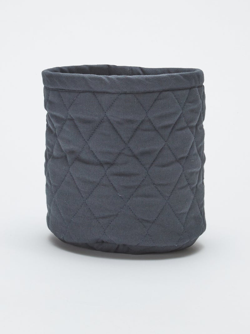 Lot de 3 paniers en tissu - Kiabi Home Marron - Kiabi