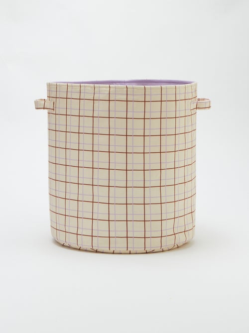 Lot de 3 paniers en tissus - Kiabi Home - Kiabi