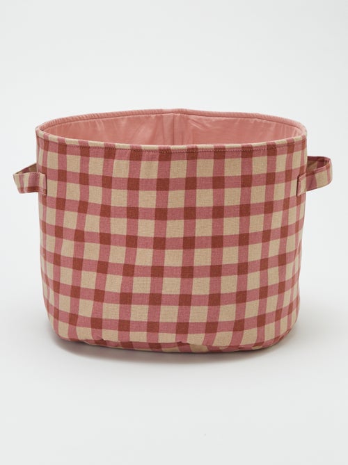 Lot de 3 paniers en tissus - Kiabi Home - Kiabi