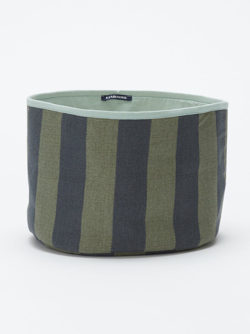 Lot de 3 paniers en tissus - Kiabi Home Multicolor - Kiabi