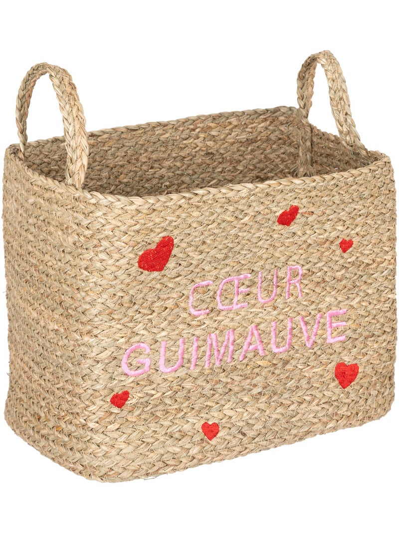 Lot de 3 paniers enfant avec poignées NEREE Beige - Kiabi