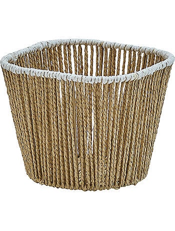 Lot de 3 paniers gigogne tressés avec couvercle BANJO