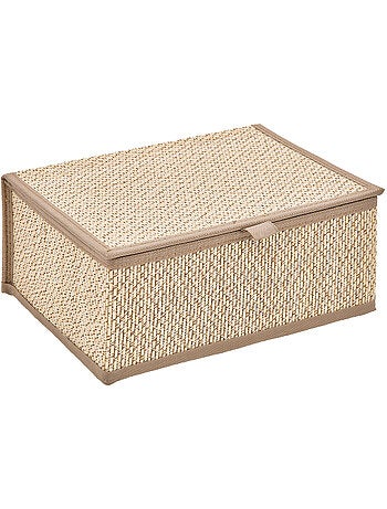Lot de 3 paniers L25/30/33,5cm STEMY
