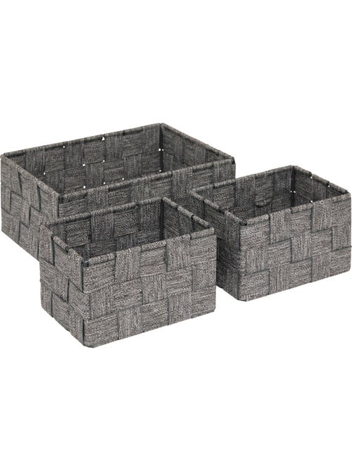 Lot de 3 paniers LISE - Kiabi