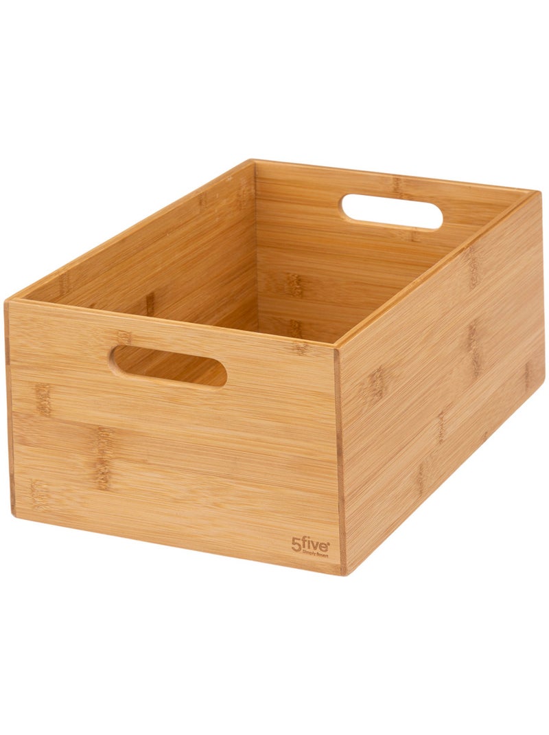 Lot de 3 paniers rectangle BLACKBAMBOO Beige - Kiabi