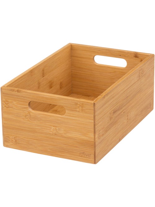 Lot de 3 paniers rectangle BLACKBAMBOO - Kiabi