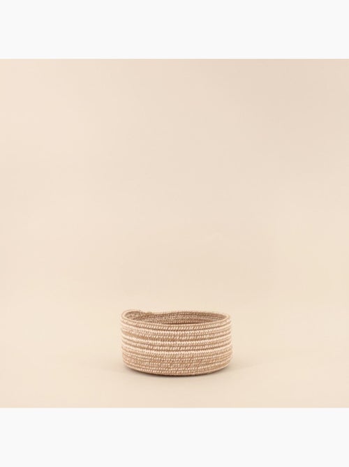 Lot de 3 paniers ronds en corde - Kiabi
