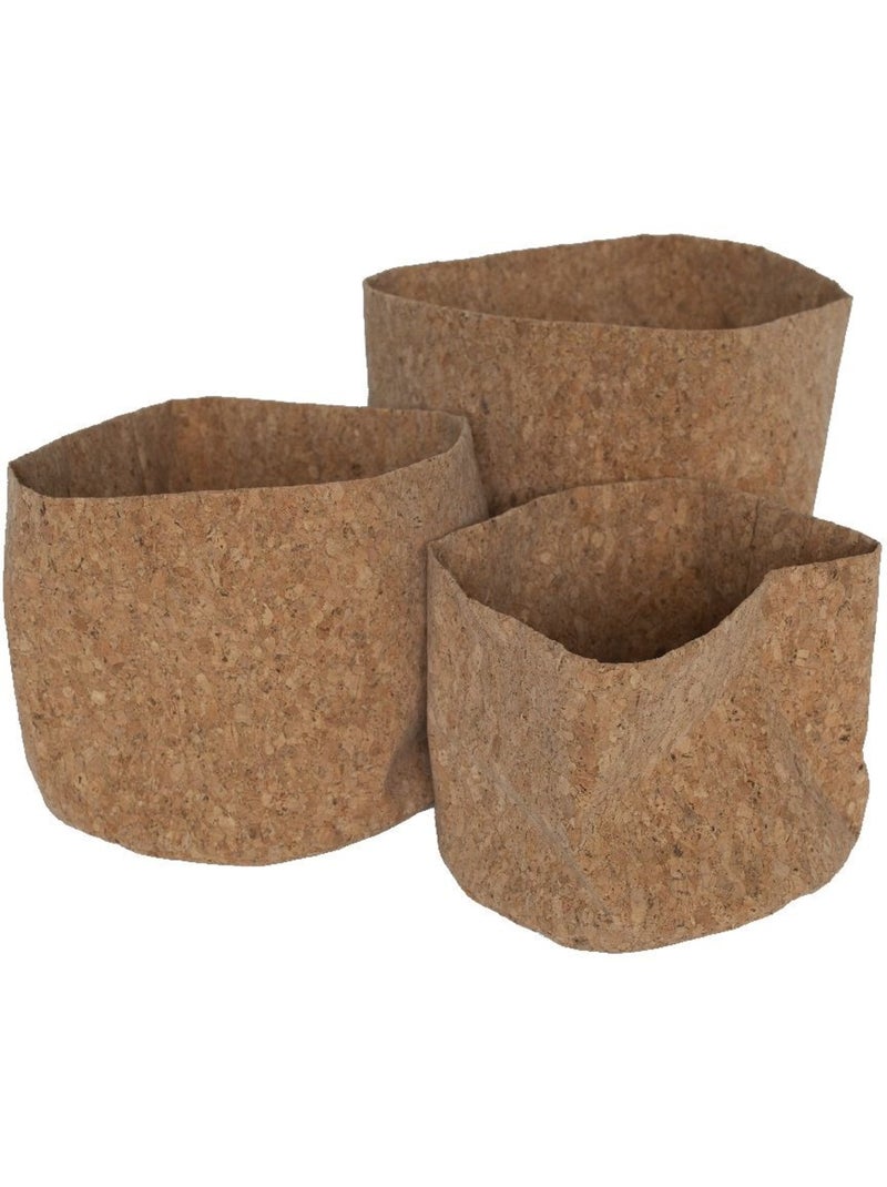 Lot de 3 paniers ronds SIMPLICITY Beige - Kiabi