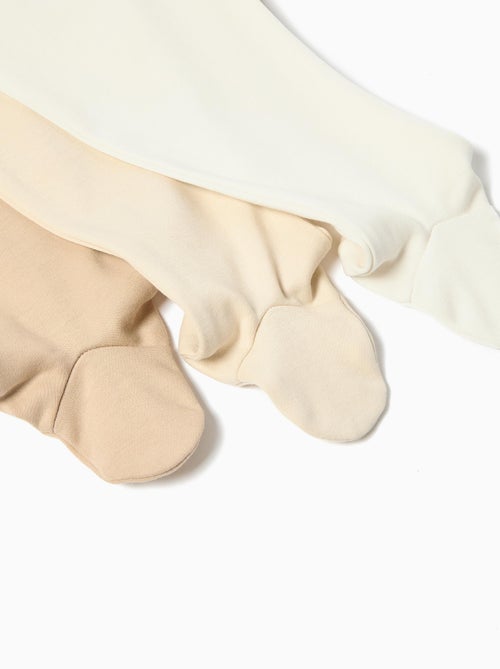 Lot de 3 pantalons à pieds pour bébé MO Fashion - Kiabi