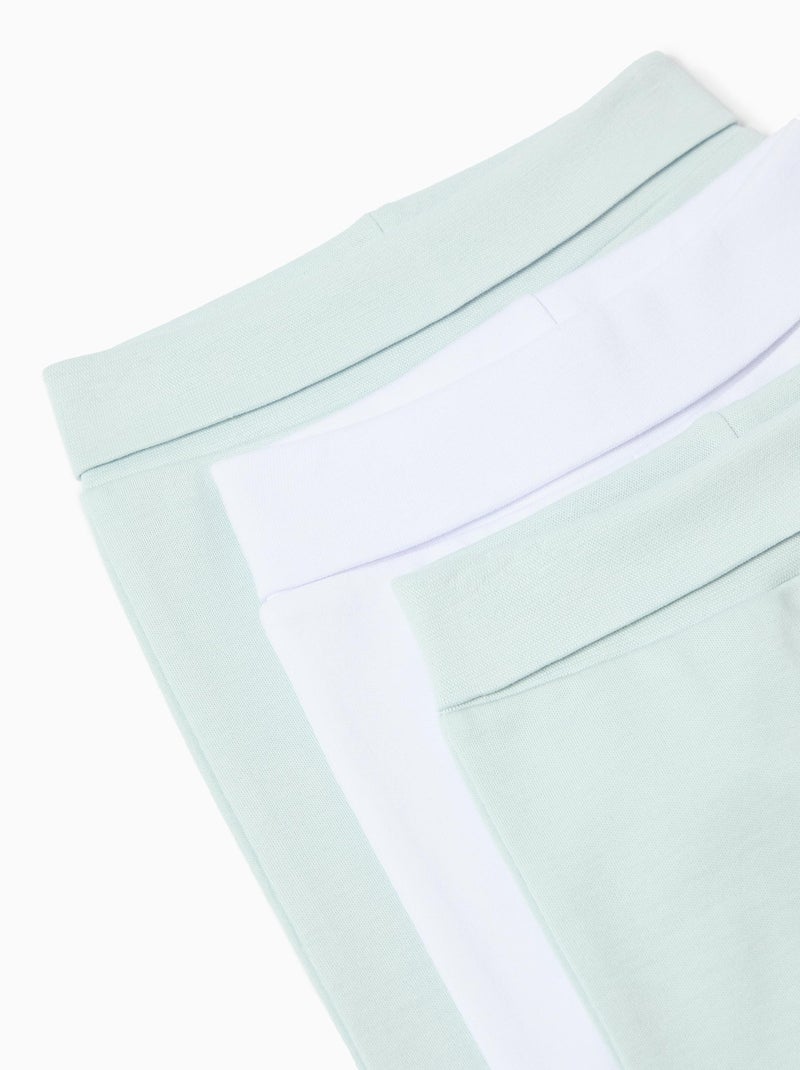 Lot de 3 pantalons à pieds pour bébé MO Fashion Gris - Kiabi