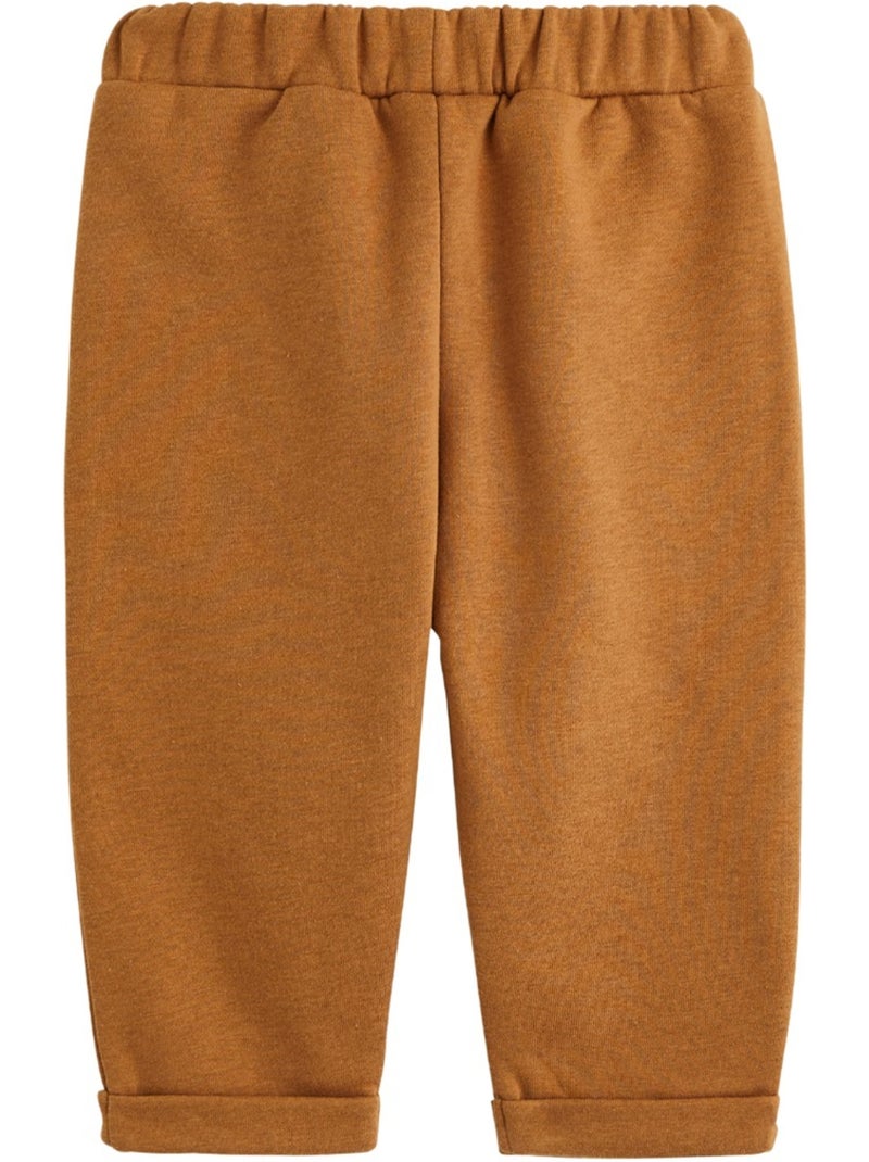 Lot de 3 pantalons bébé en molleton Bleu - Kiabi